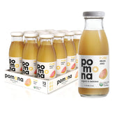 Pomona Organic Juices Pure Melon Juice, Cold Pressed Organic Juice, Non-GMO, No Sugar Added, Not from Concentrate, Gluten Free, Kosher Certified, Preservative Free, 8.4 Ounce (Pack of 12)