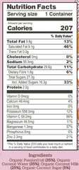 Nootz Organic Coconut Passionfruit Smoothie 11 Fl Oz, 12 Pack – Blend of Coconut and Passionfruit – Clean, Better-For-You, Harmless Ingredients - Natural Hydration with MCTs, Electrolytes and Vitamin C - Vegan, USDA Organic, Kosher & Halal