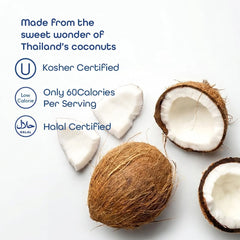 Thai Coco Coconut Water, 100% Pure & Unsweetened, No Sugar Added, USDA, Natural Electrolytes Hydration Drink, 11.2 fl oz Tetra Carton (Pack of 12)