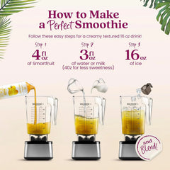 Smartfruit Mellow Mango + Immunity – 100% Real Fruit Purée w/Mango, Banana, Apple, Pineapple – Great for Smoothies, Juice, Yogurt, Cocktails, Tea – High in Vitamin C, Selenium, Zinc – 2-Pk, 48oz Each